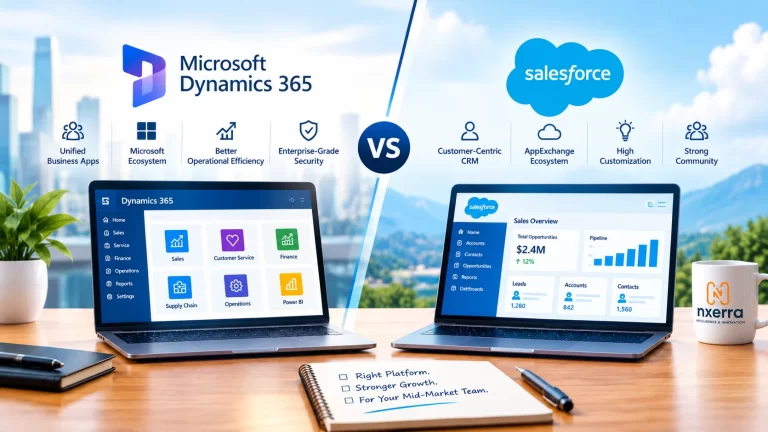 Dynamics 365 vs Salesforce: How Mid-Market Teams Should Choose